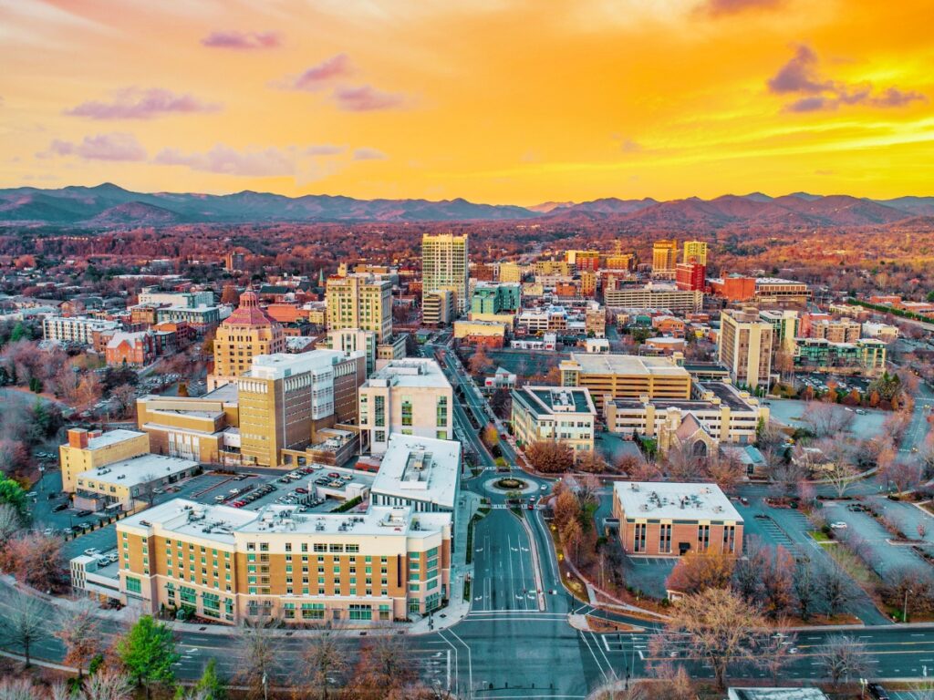 Downtown Asheville - Asheville North Carolina NC Image by Kruck20 from Getty Images