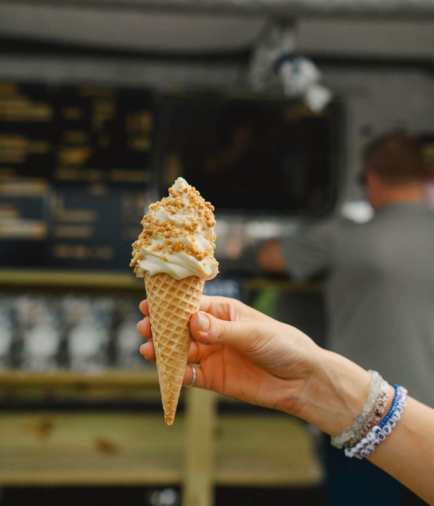 99 Ice Cream Bar in Brevard, NC Image from Instagram