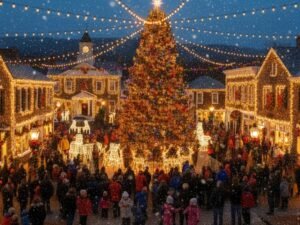Christmas Town in North Carolina