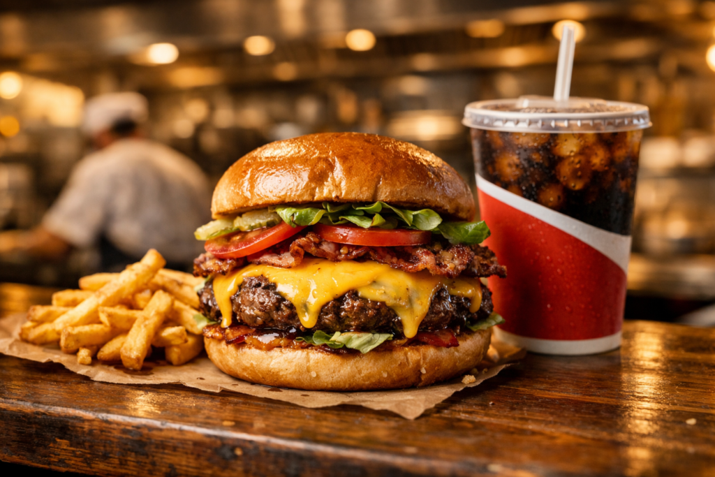 Delicious Burgers in Durham NC
